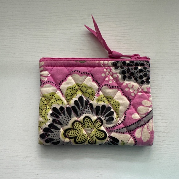 Vera Bradley coin purse Priscilla Pink - Picture 2 of 2